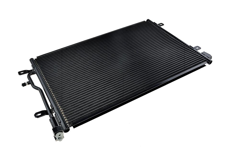 Condensator climatizare, Radiator clima A 4, S 4 (B6, B7) (2000-) 1.6 1 16v, (Fara Uscator, Negru), NTY CCS-AU-010