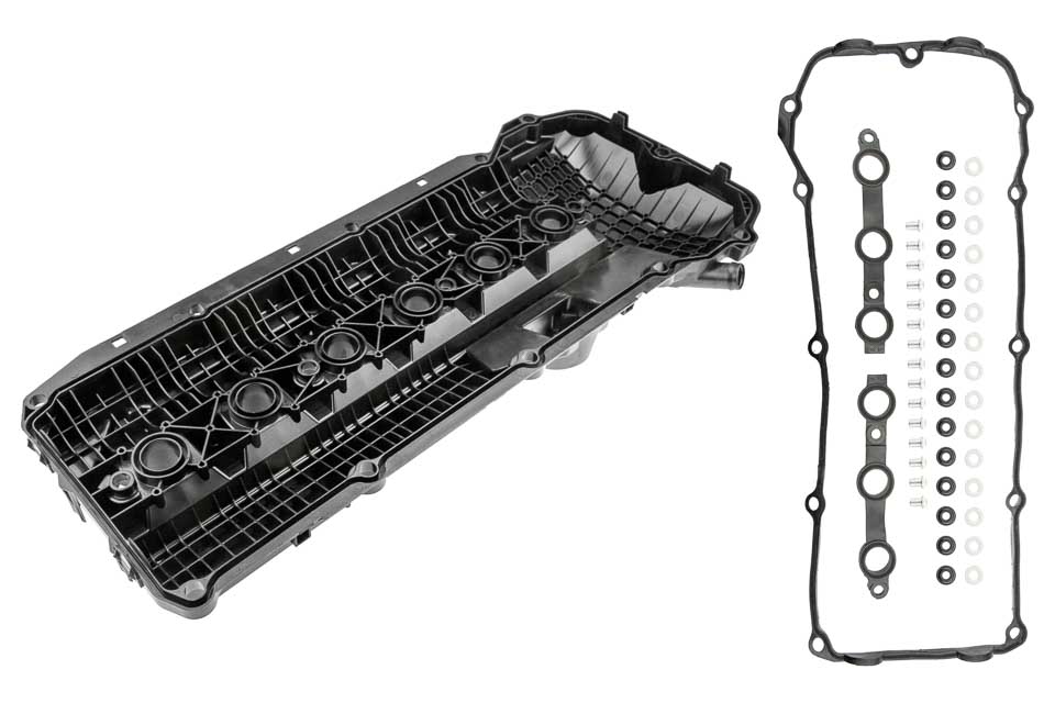 Capac culbutori motor Bmw Seria 3 E46 320, 325, 330 2002-, 5 E60 520, 525, 530 2002-, X3 E83 2.5, 3.0 2004-, X5 E53 3.0 2002-, NTY BPZ-BM-008