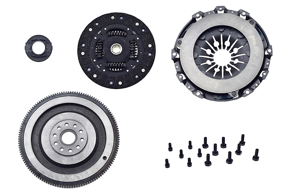 Kit ambreiaj cu volanta simpla Peugeot 307 2.0hdi 107 Cp 2001-2005, NTY NZS-PE-000