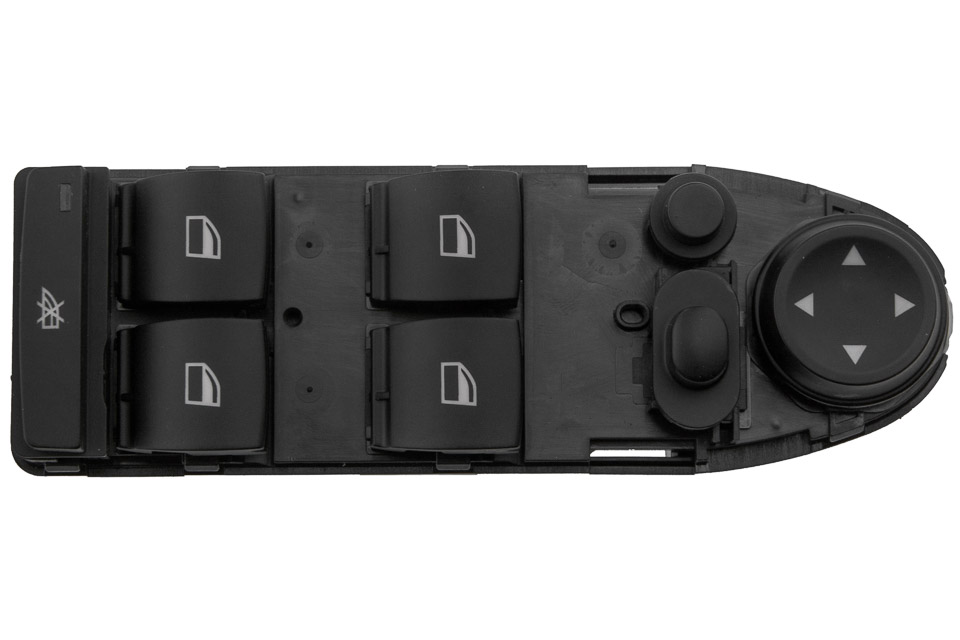 Comutator macara geam Bmw Seria 5 E60, E61 2007-, Cu Reglare Oglinda, 4 Pini, NTY EWS-BM-010