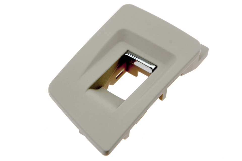 Ornament comutator geam usa Bmw Seria 5 F10, F11 2009-, Stanga-Spate, Gri Deschis, NTY EWS-BM-039