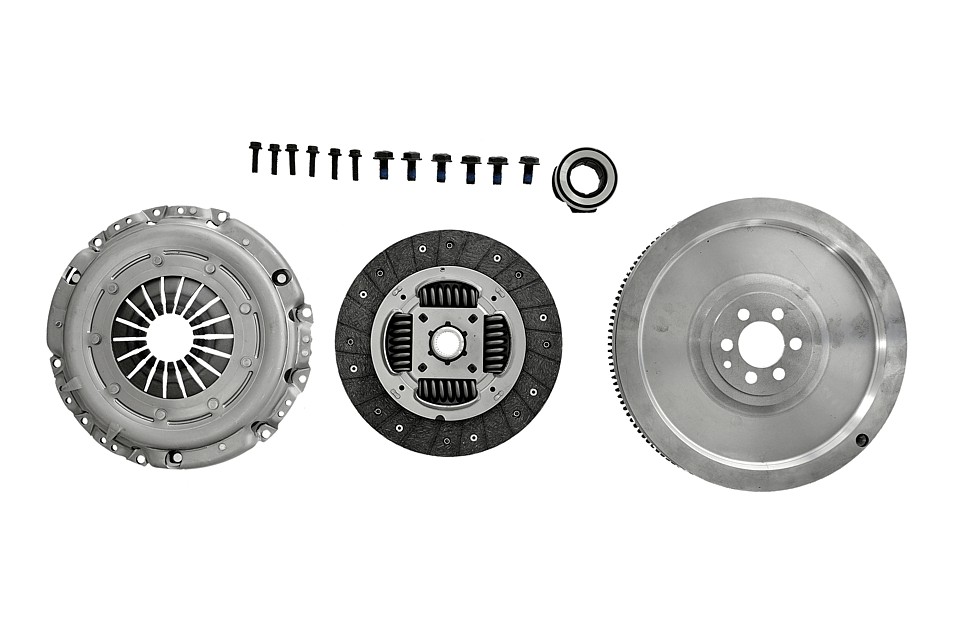 Kit ambreiaj cu volanta simpla Skoda Octavia 1.6tdi 2009-, 1.9tdi 105 Cp 06.2004-, Superb 1.9tdi 105 Cp 03.2008-, Vw Golf 1.9tdi 90, 105 Cp 10.2003-, 1.6tdi 2008.10-, NTY NZS-VW-003