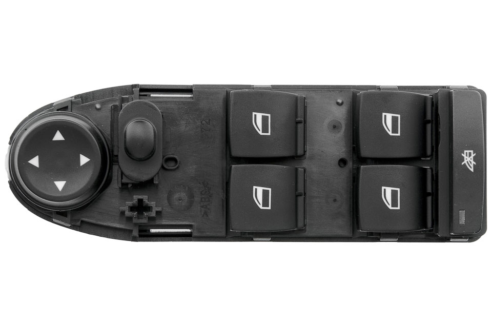 Comutator macara geam Bmw Seria 5 E60, E61 2007-, Cu Reglare Oglinda, 4 Pini, NTY EWS-BM-012