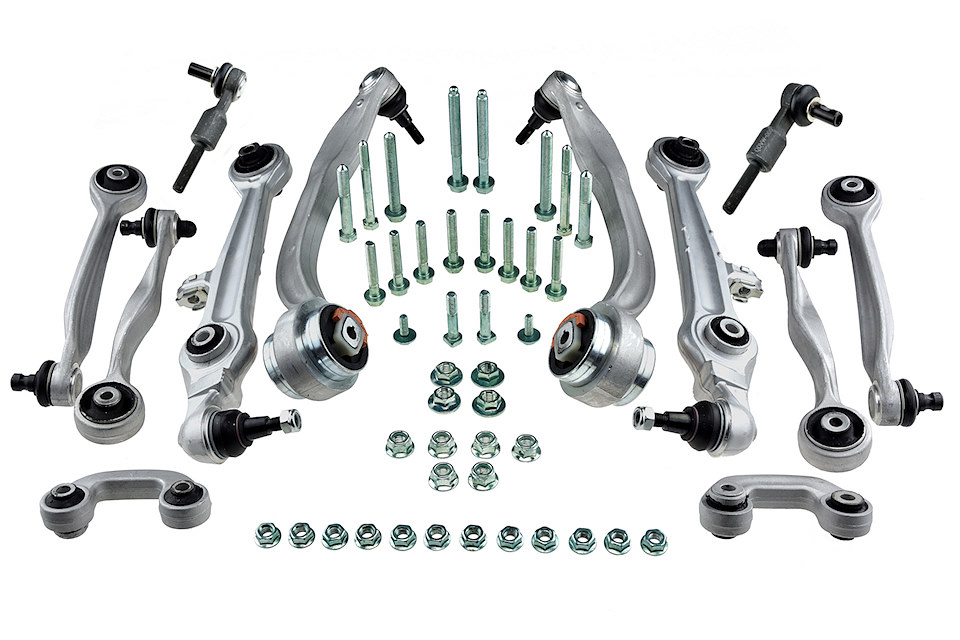 Set brate suspensie Vw Passat 2000-2005, Audi A6 2000-2006 Suspensie Fata Set Complet, Tip Greu, NTY ZWD-VW-000A