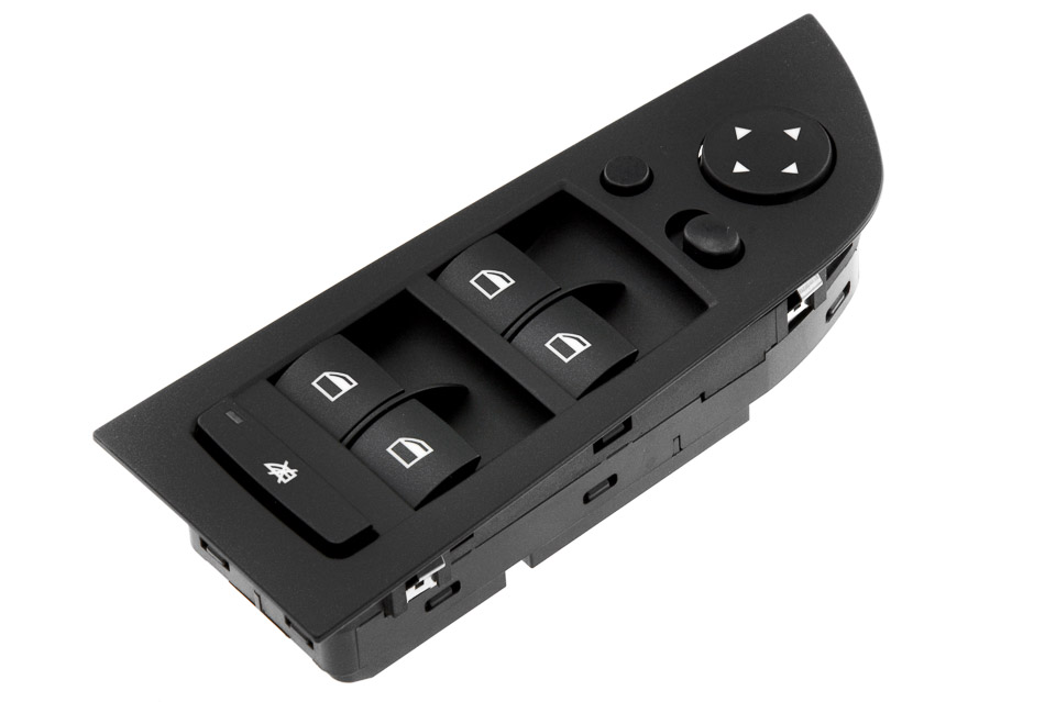 Comutator macara geam Bmw Seria 3 E90, E91 2005-, Negru, NTY EWS-BM-002
