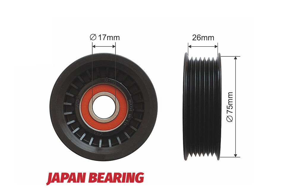 Rola curea transmisie Honda Accord 2008-2012, Civic 2006-2012, Cr-V 2007-, Stream 2006-2014, NTY RNK-HD-010