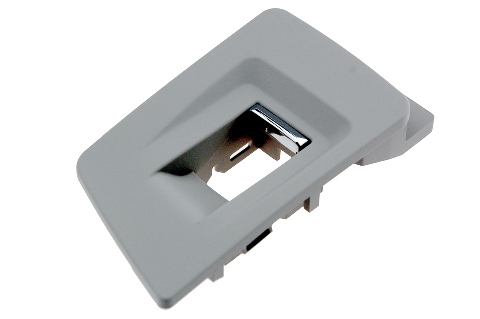 Ornament comutator geam usa Bmw Seria 5 F10, F11 2009-, Stanga-Spate, Gri, NTY EWS-BM-045