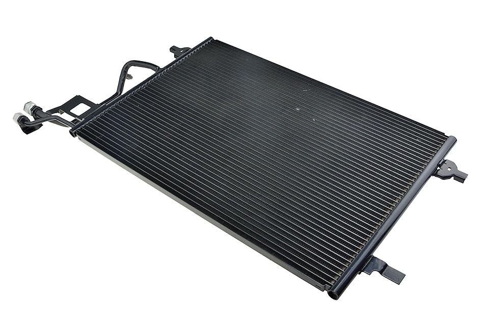 Condensator climatizare, Radiator clima A 4, S 4 (B5) (1994-) 1.6 1, Passat B5 (3b2, 3b5) (1996-) 1.6 1, (Fara Uscator, Negru), NTY CCS-VW-012