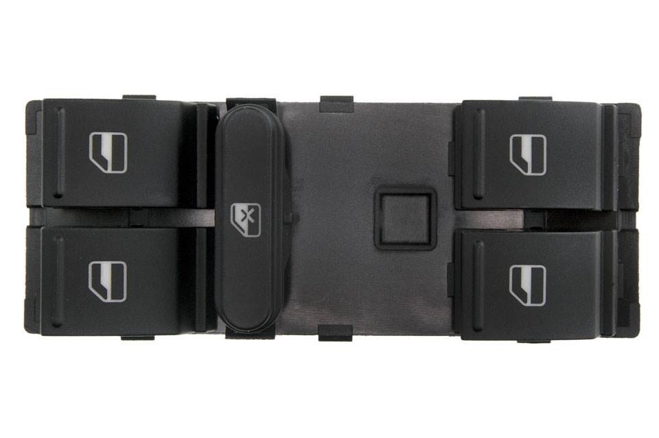 Comutator macara geam Vw Golf 5 2003-, Golf 6 2008-, Passat B6 2005-, Passat B7 2010-, Skoda Fabia 2 2010-, Octavia 2 2008-, Roomster 2010-, Superb 2008-, Yeti 2009-, NTY EWS-VW-021