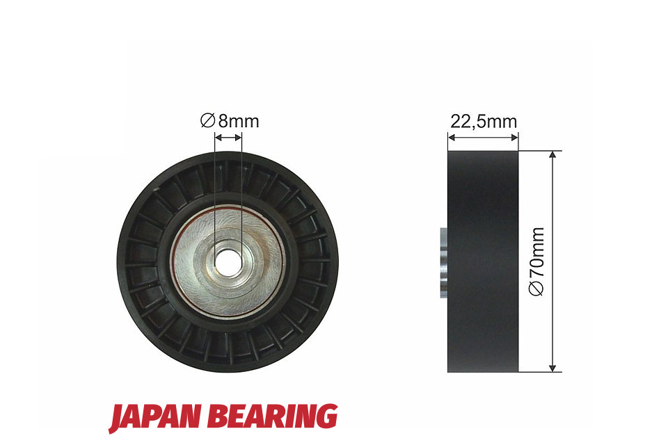 Rola curea transmisie Bmw Seria 3 1997-2006, Seria 5 1995-2003, 7 1993-2001, X5 1999-2006, Land Rover Freelander 1999-2006, Range Rover 2002-2012, NTY RNK-BM-003