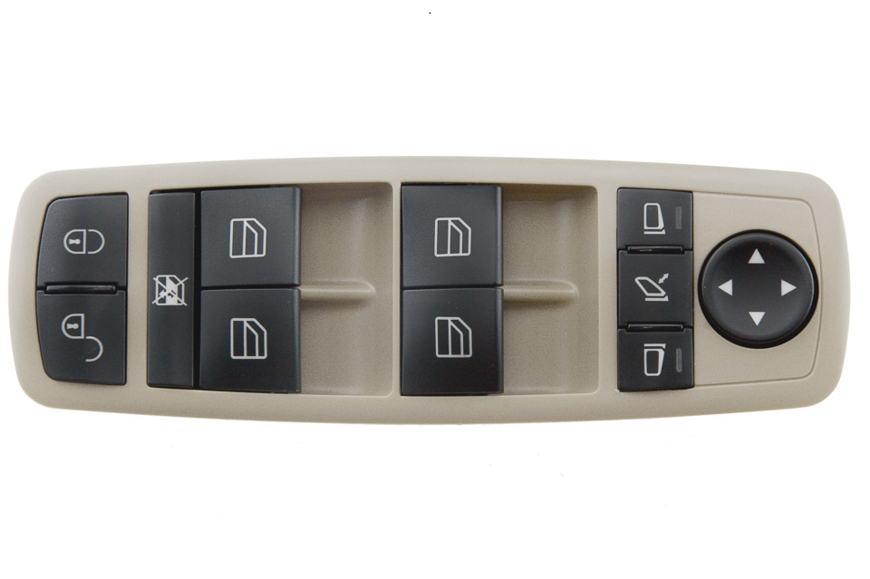 Comutator macara geam Mercedes A W169 2004-, B W245 2005-, Bej, NTY EWS-ME-019