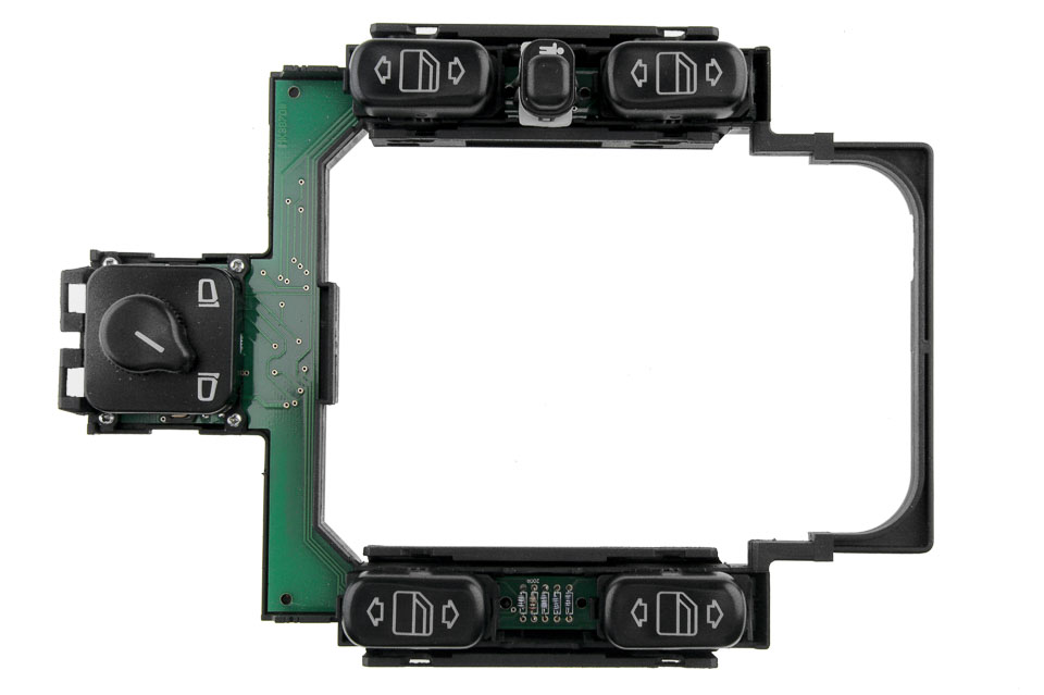 Comutator macara geam Mercedes E W210 1995-2003, NTY EWS-ME-010