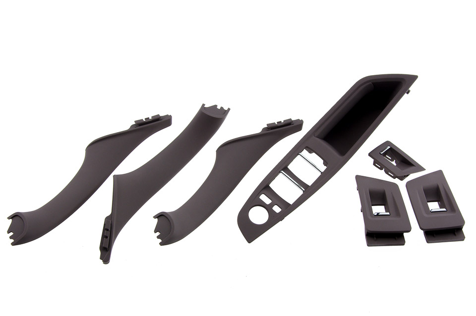 Set manere usa fata interior Bmw Seria 5 F10, F11 2009-, Maro-7 Piese, NTY EWS-BM-056