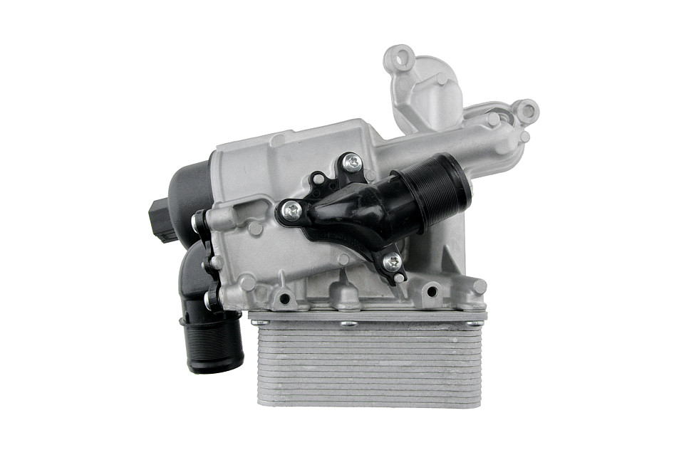 Radiator ulei motor, Termoflot cu filtru Nissan Qashqai 2.0dci 2007-, X-Trial T31 2.0dci 2007-, Renault Laguna 2 2.0dci 2005-, Laguna 3 2.0dci 2007-, Trafic 2.0dci 2006-, Opel Viva, NTY CCL-RE-004