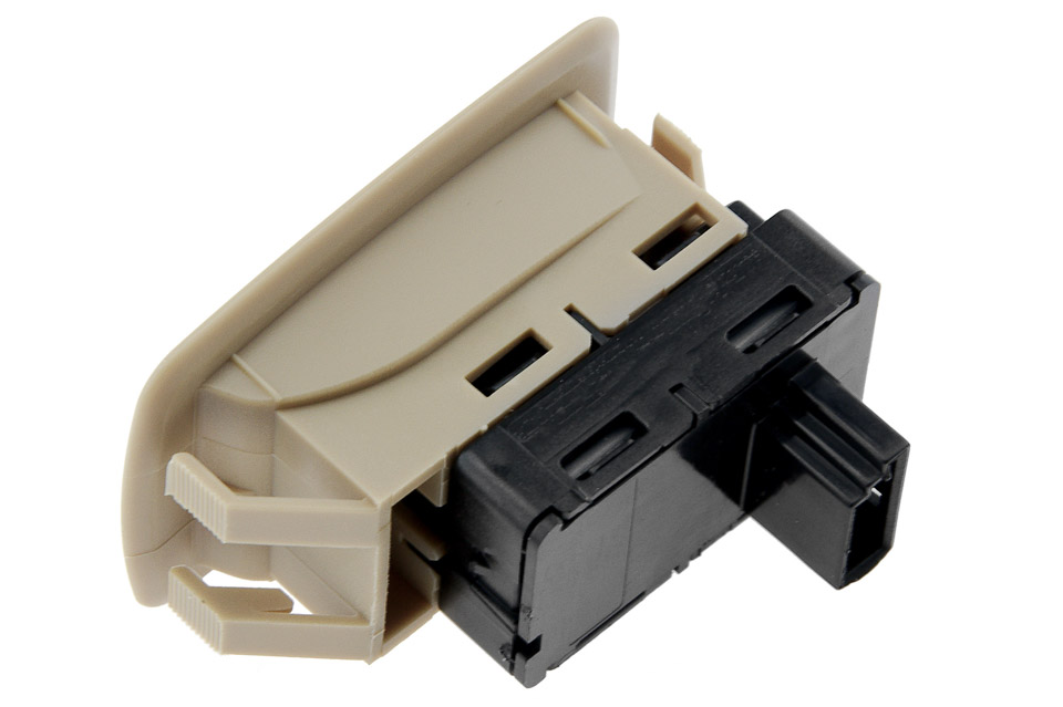 Comutator macara geam Bmw Seria 3 E90, E91 2004-, X3 E83 2003-, X5 E53 2000-, X6 E71, 72 2008-, 3 Pini, Bej, NTY EWS-BM-014