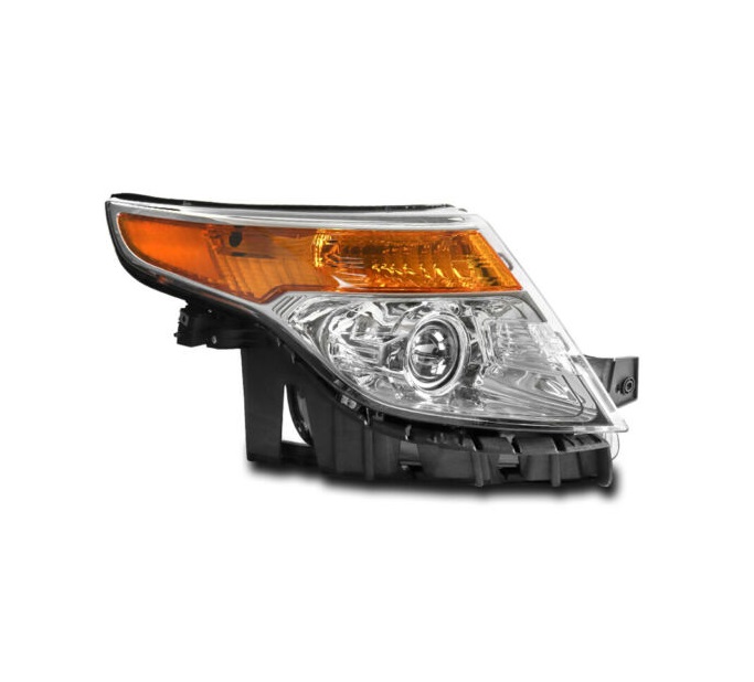 Far FORD EXPLORER (U502), 12.2010-03.2015, partea Dreapta, TYC, Tip=USA; tip bec HB3+tip bec P27/7W+W5W; manual; argintiu; halogen