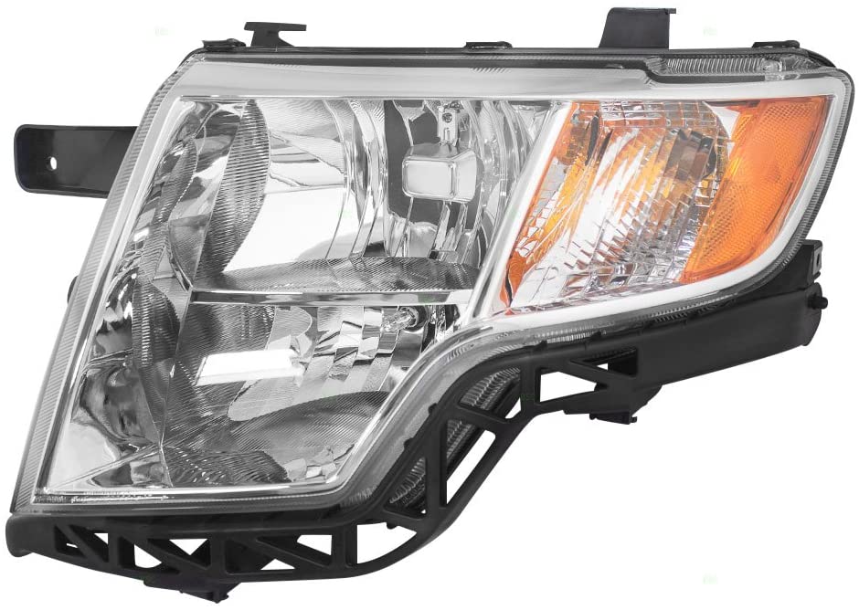 Far FORD EDGE, 10.2006-2010, partea Stanga, TYC, Tip=USA; tip bec H11+HB3+PY27/7W; manual; argintiu; halogen