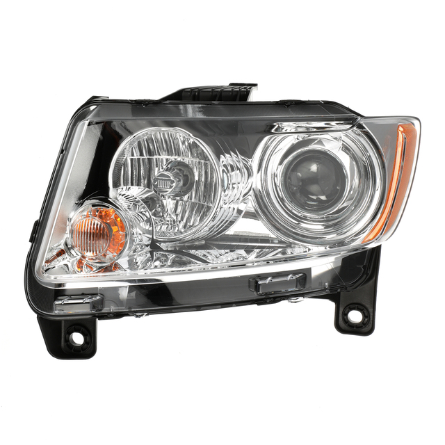 Far JEEP GRAND CHEROKEE (WK2), 07.2010-07.2013, partea Stanga, TYC, Tip=USA; tip bec D1S+HB3+W5W+WY21W; electric; argintiu; fara bec descarcare; fara ballast; cu motor; xenon
