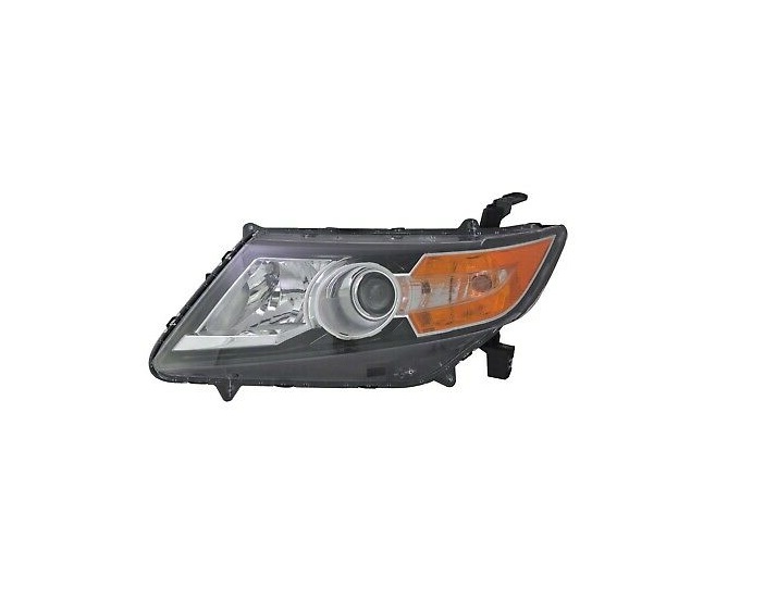 Far HONDA ODYSSEY (RL5), 2014-09.2017, partea Stanga, TYC, Tip=USA; tip bec H11+HB3+PY27/7W; manual; negru; halogen