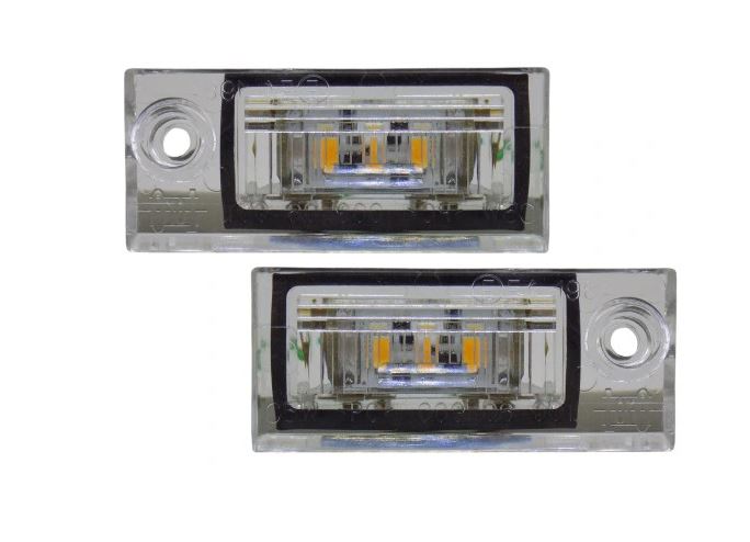 Set lampa numar AUDI A4 (B5), 01.1999-09.2001 COMBI, versiunea japoneza, A6 (C5), 05.1997-01.2005 Sedan, Stanga+Dreapta, LED; tuning;