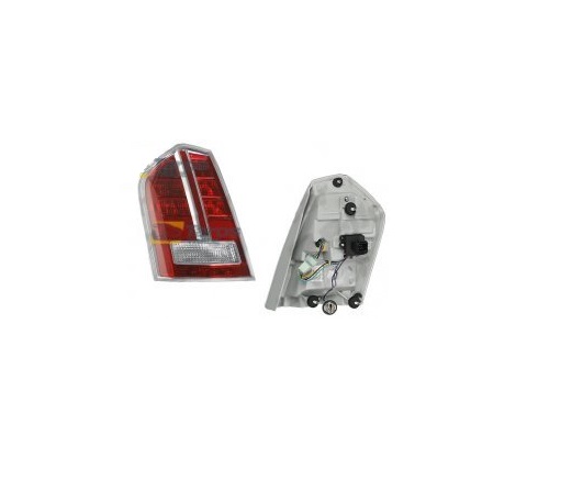 Stop, lampa spate CHRYSLER 300, 04.2011-2012, partea Stanga, TYC, Tip=USA; LED+W21W; rama argintie; cu cablaj