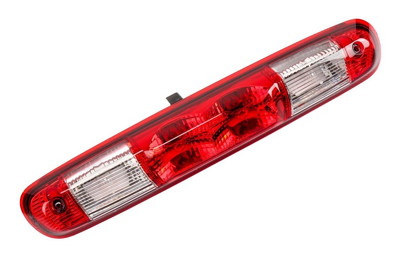 Lampa frana, stop suplimentar HUMMER H3, 2009-05.2010; GMC SIERRA, 10.2006-12.2012; CHEVROLET SILVERADO, 10.2006-06.2013, Centru, Taiwan, cu lampa de mers inapoi; W16W; cu locas bec;