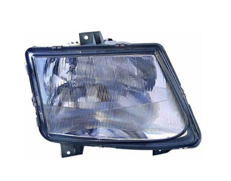 Far MERCEDES VITO (W638), 02.1996-01.2003, partea Dreapta, TYC, tip bec H1+H4+W5W; manual; halogen