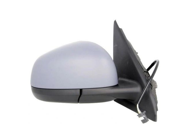 Oglinda usa SMART FORFOUR (W453), 11.2014-, partea Dreapta, reglare electrica; carcasa grunduita; incalzit; sticla convexa; geam cromat; Senzor de temperatura; 12 gauri / 7 pini