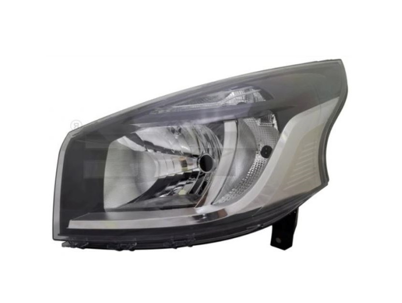 Far original FIAT TALENTO, 06.2016-, Nissan NV300, 09.2016-; Renault Trafic 08.2014-, partea Stanga, OE, cu lumina de zi;tip bec H4+PY21W+W21/5W; electric; cu motor;tip bec Halogen