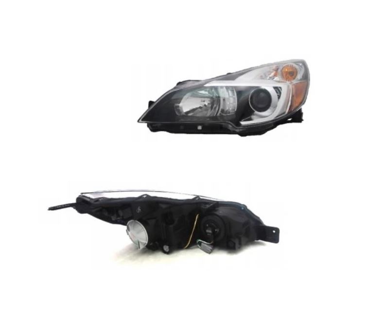 Far SUBARU LEGACY (BM/BR), 04.2009-12.2014, partea Stanga, Taiwan, Tip=USA; tip bec H7+HB3+W5W+WY21W; manual; negru; halogen
