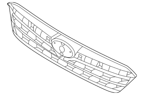 Grila masca fata SUBARU IMPREZA, 05.2016-,
