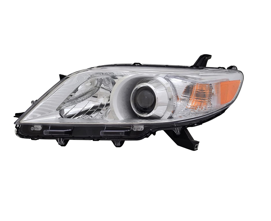 Far TOYOTA SIENNA, 01.2010-08.2017, partea Stanga, TYC, Tip=USA; tip bec D4S+HB3+PY27/7W; electric; fara bec descarcare; fara ballast; cu motor; xenon