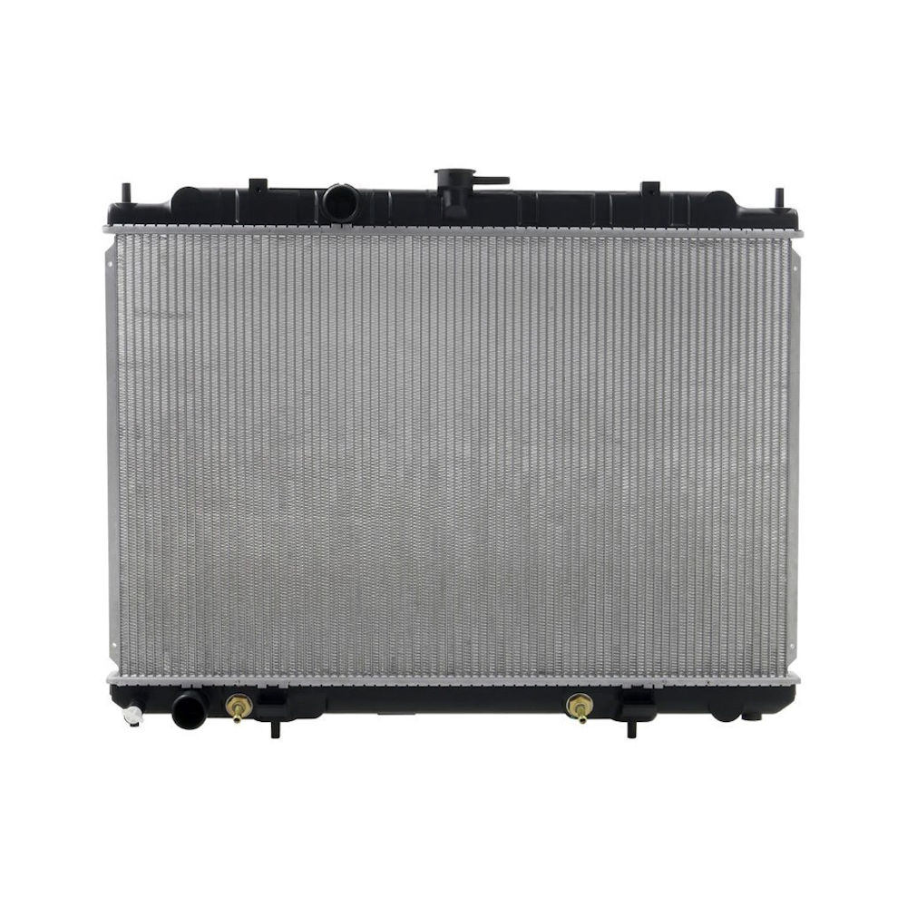 Radiator apa Nissan X-Trail, 10.2000-07.2003 Motor 2,0 Benzina; Cv Automata, Aluminiu/Plastic Brazat, 686x450x26, Calsonic, Admisie /Evacuare Diametrul De 35/35, SRL, OE: 214608h303,