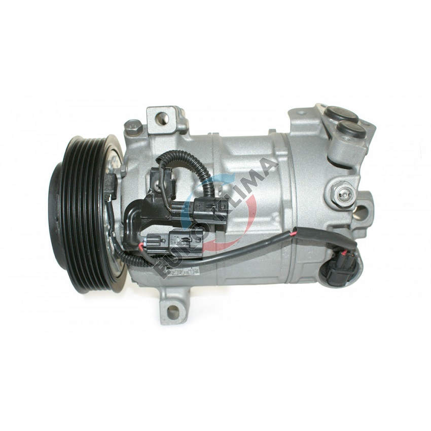 Compresor AC Nissan Qashqai, 2013-; X-Trail, 2014-, Renault Espace, 2015-; Kadjar, 2015-; Talisman, 2015- 1.6 Tce/Dig-T; 2.0 Benz, Rola De 115 Mm, 6 nervuri, De Tip Denso: 6zse14, Priza: 15,5, SRL, 92600-3710r; 92600-4ef0a; 92600-4ms1a; 92600-4pb0a