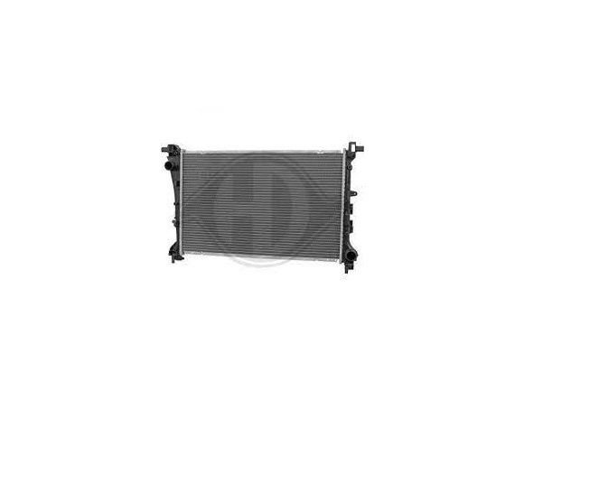 Radiator apa Fiat Tipo, 2016- Motor 1.3 Multijet; 1.4 T-Jet, Aluminiu/Plastic Brazat, 620x388x16, SRL, OE: 52015588; 52052220,