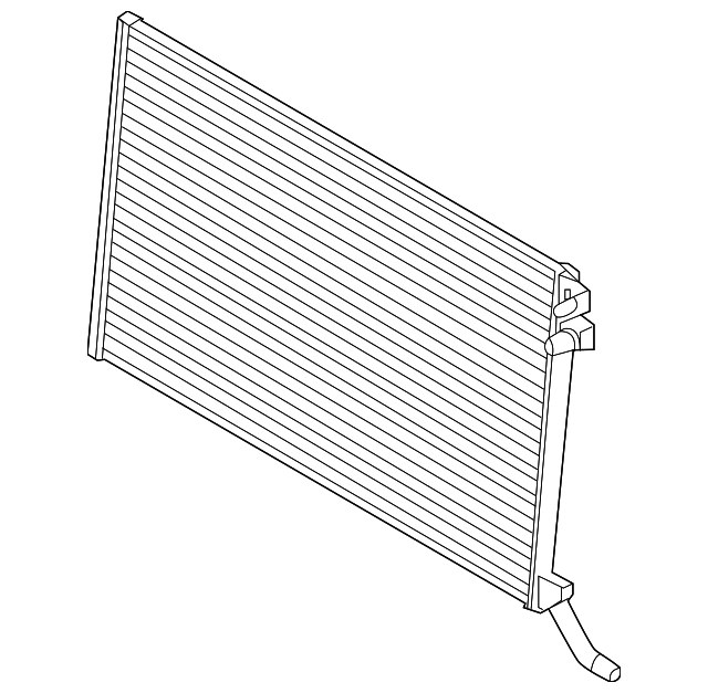Radiator apa Jaguar F-Pace, 2016-; Xe, 2015- Motor 2.0 D/2.0 T; 3.0 V6 Supercharged; Range Rover Velar, 2017-, Aluminiu/Aluminiu Brazat, 614x399x16, Radiator Temperatura Joasa, SRL, OE: Lr092812; T2h2530,
