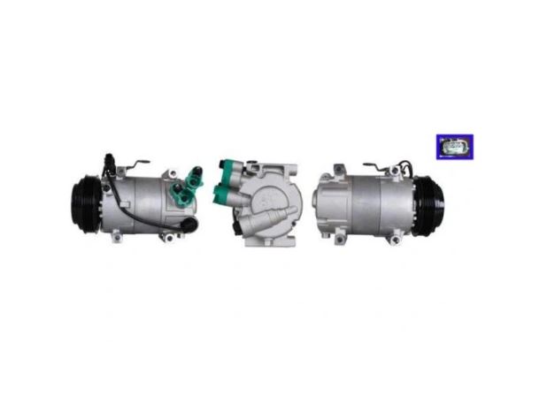 Compresor AC Hyundai I10 (Ia), 2013- Motor 1,2 Benzina, Rola De 111 Mm, 5 Prezoane, Tip Hanon: Hcc Vs09e, Halla/Hanon, Tip Gaz: R134a/R1234yf, OE: 97701-B9550,