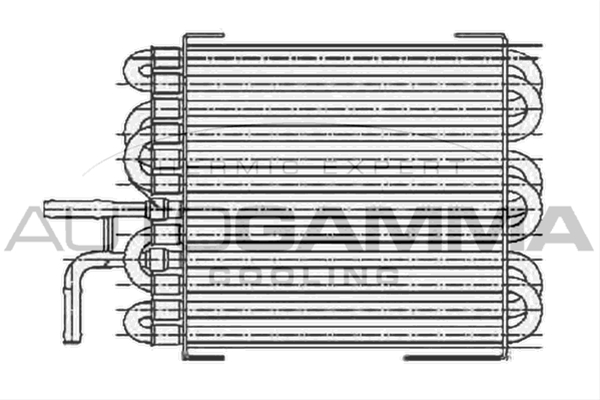 Radiator ulei Mercedes Clasa C (W203), 2000-2007; Clasa Clk (W209), 2002-2010; C-Sportcoupe (Cl203), 2000-2008 Motor 2,1 Cdi; 2,7 Cdi; 3,0 Cdi, Radiator Combustibil, SRL, OE: 2035010201; A2035010201,