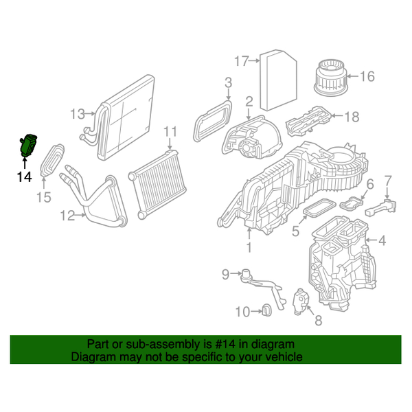 Supapa de expansiune Mercedes Clasa C (W205), 2013-; Clasa Cls (C257), 2018-; Clasa E (W213), 2016-; Clasa G (W463), 2018-; Clasa Glc (X253), 2015-, Aluminiu, Tip Gaz: R134a/R1234yf, OE: 0998300600; A0998300600,