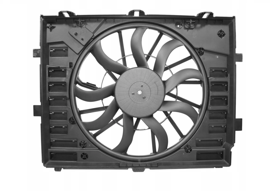 Elice ventilator Volkswagen Touareg, 2010-2018, OE: 7p0121203d; 7p0121207a,