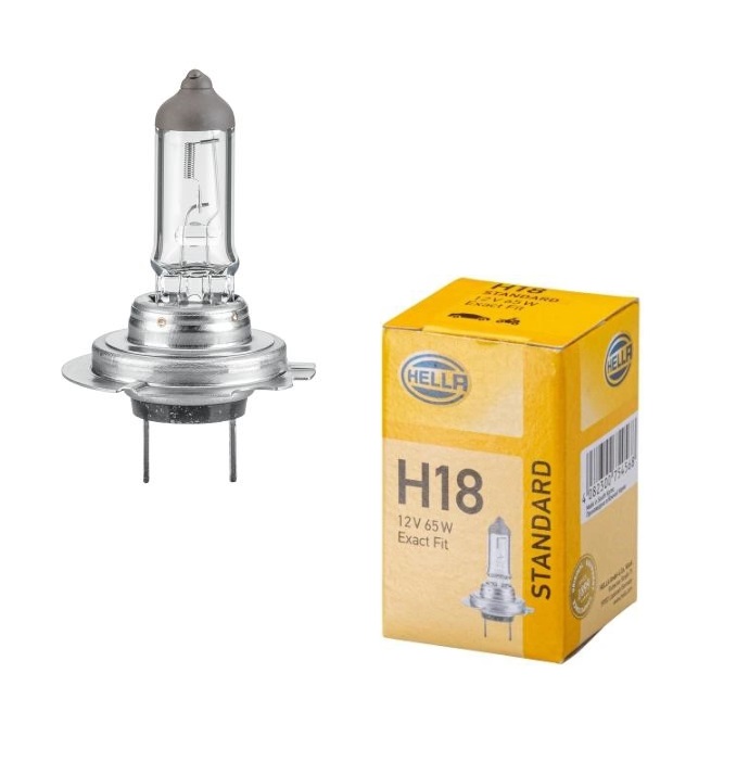 Bec H18 HELLA 12V; 65W; standard; PY26d-1; 8GH217337101; 1 buc.,