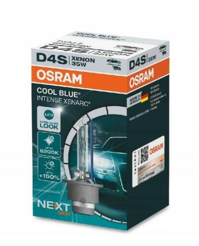 Bec D4S OSRAM 66440CBN 12/24V; 35W; COOL BLUE INTENSE (NextGen); cu pana 150% mai multa lumina; P32d-5; Omologare: ECE; pana la 3000 h; Fascicul luminos [lm]:3200; Culoare temperatura [K]:6200,