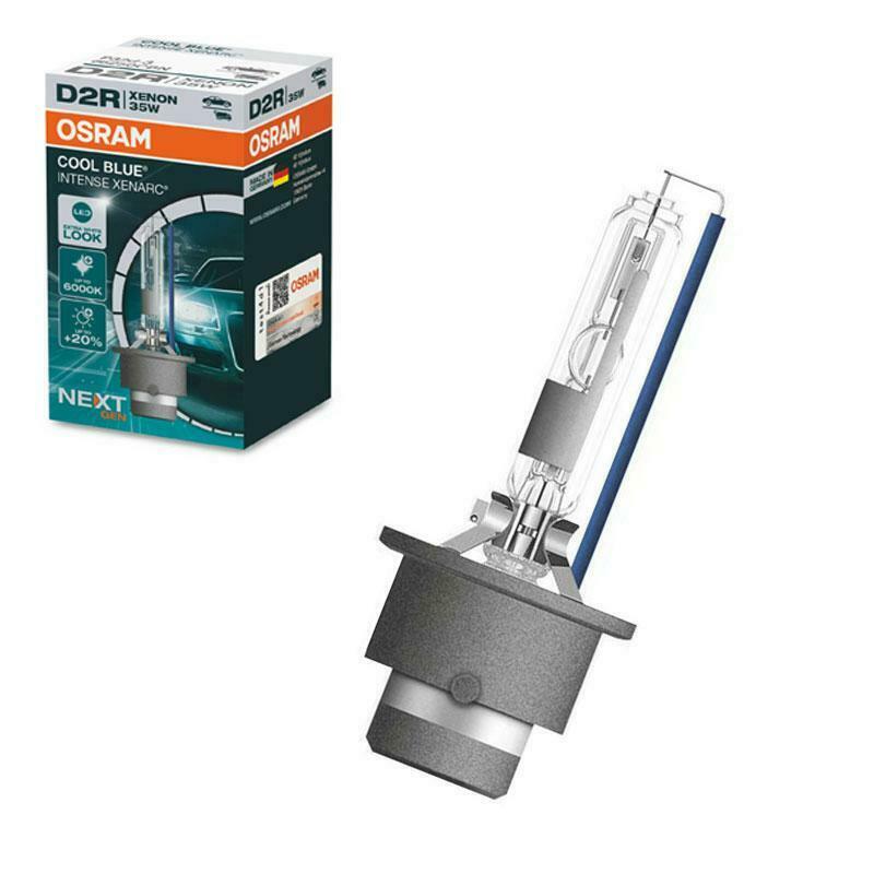 Bec D2R OSRAM 66250CBN 12/24V; 35W; COOL BLUE INTENSE (NextGen); cu pana 150% mai multa lumina; albastru; P32d-3; Omologare: ECE; pana la 3000 h; Fascicul luminos [lm]:2800; Culoare temperatura [K]:6200,