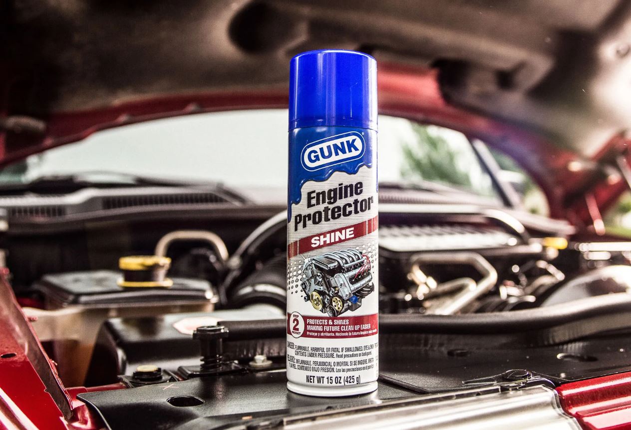 Spray curatare motor exterior GUNK 477ml, impotriva murdariei si uleiului, GUNK 477ml,