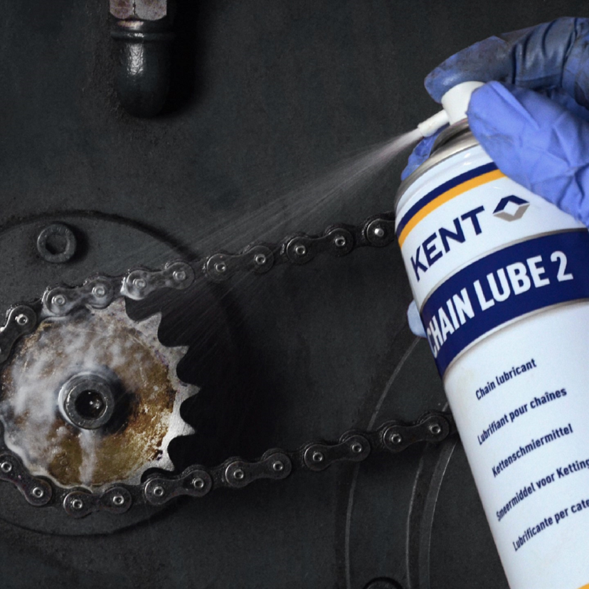 Spray lubrifiere lant KENT 400 ml, reduce uzura si frecarea lantului ,