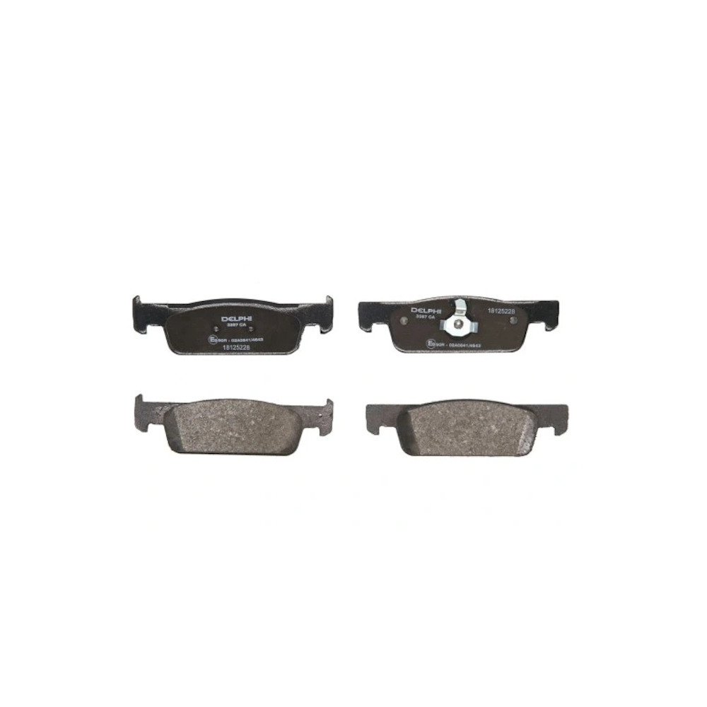 Placute frana fata Delphi, Dacia Logan Ii, 10.2012-, Sandero Ii, 10.2012-, Renault Logan/Stepway Ii (L8_), 09.2012-,