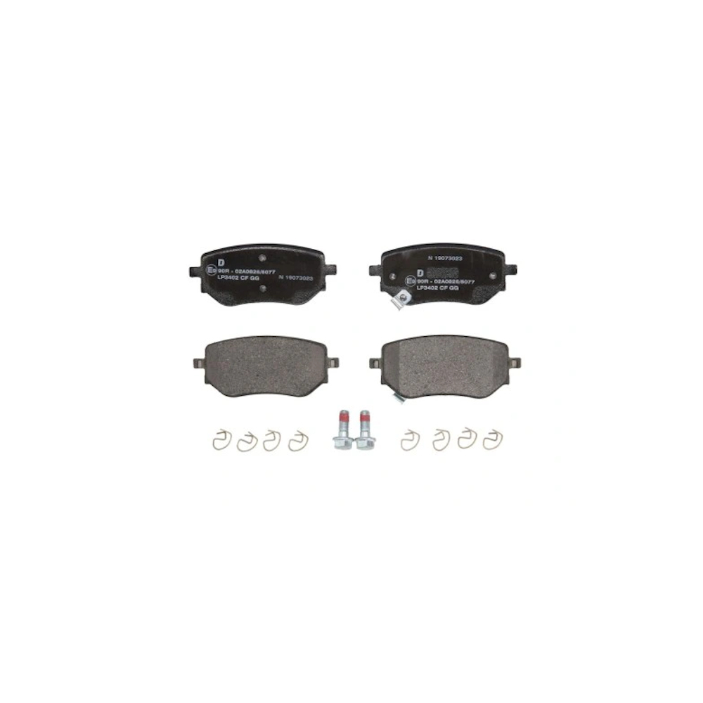 Placute frana spate Delphi, Mercedes X-Class (470), 09.2017- Motor X 220 D, X 220 D 4-Matic, X 250 D, X 250 D 4-Matic, X 350 D 4-Matic,