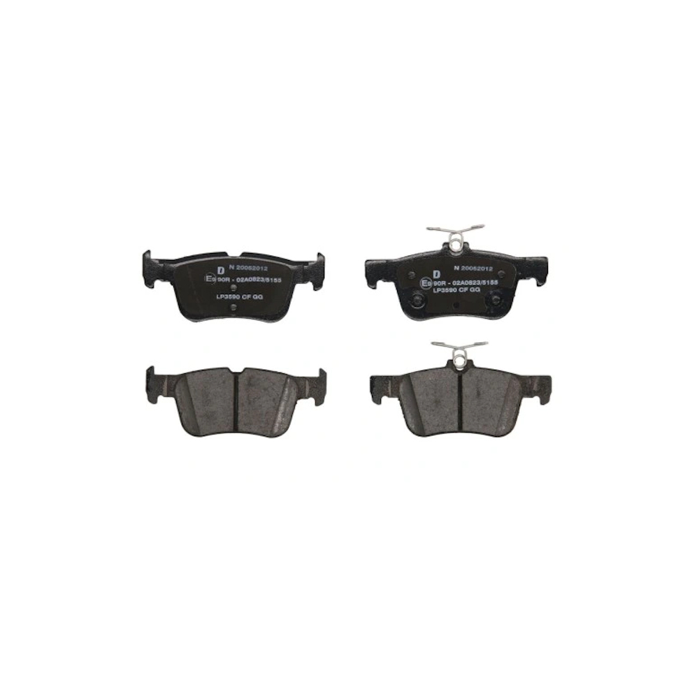Placute frana spate Delphi, Ford Galaxy (Ck) 01.2015-, Kuga Ii (Dm2), 05.2012-, Kuga Ii Van, 05.2012-, Kuga Iii (Dfk), 07.2019-, Mondeo V, 2012-, S-Max (Cj, Wa6), 01.2015-,