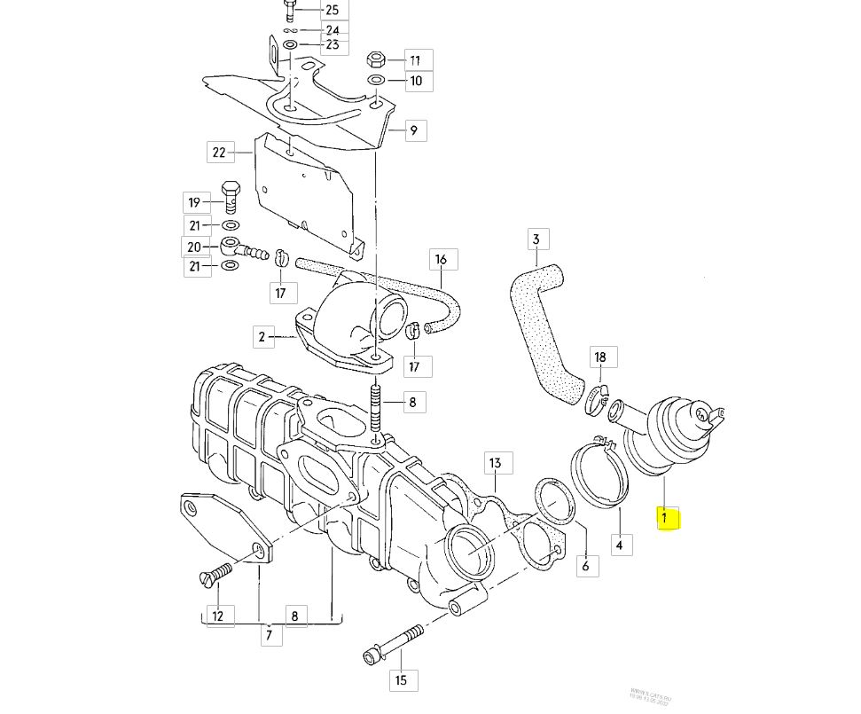 Separator ulei, Audi 100, 80, Vw Golf 1, Golf Ii, Jetta, Lt, 1975-1996, Passat, 1979-1997, Transporter Iii T3, 1979-1992, Motor 2.0 D Turbo, 2.0 Td, 1.6 Td, 2.4 Td, 2.4 Td 4wd, 1.6 Td Syncro,