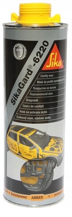 Spray ceara anticoroziune SikaGard-6220; 1 litru; maro,